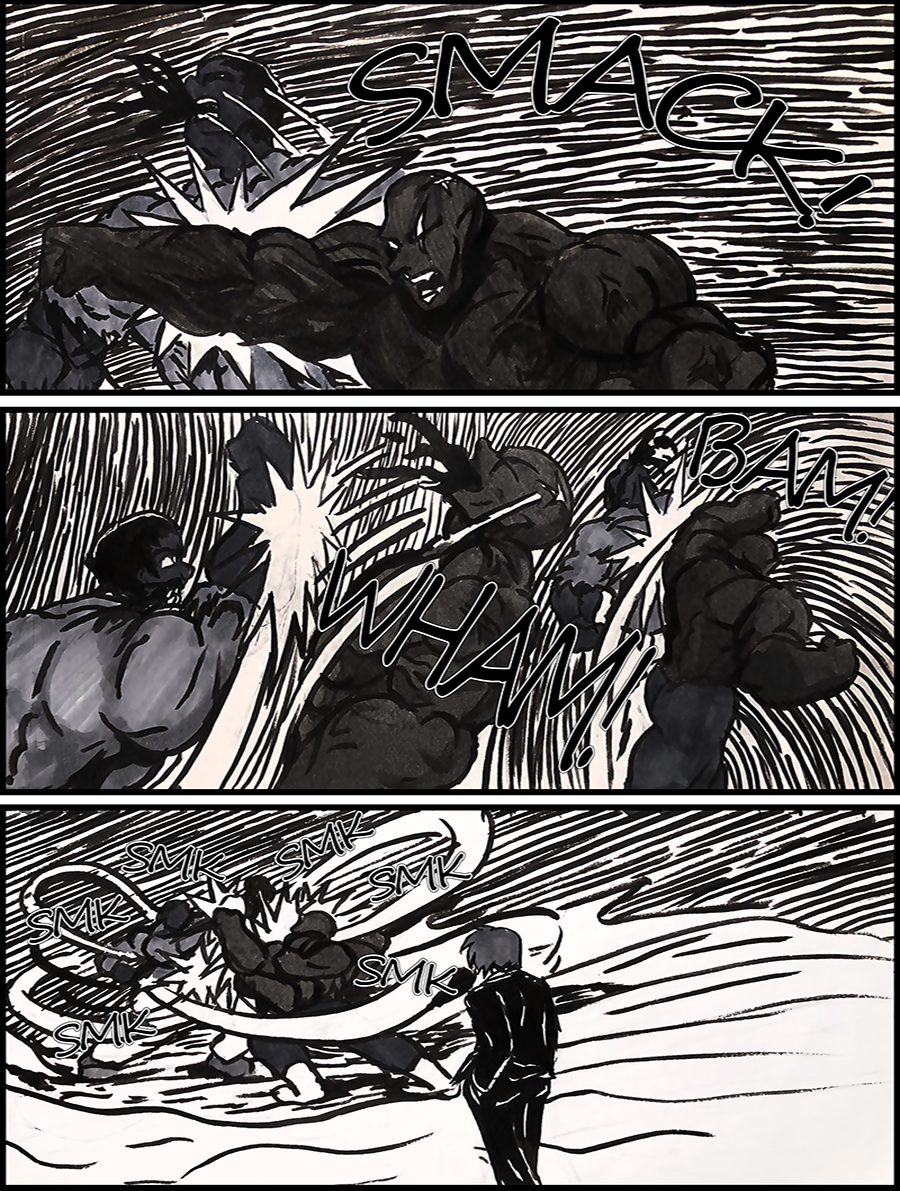 Demons be slugging it out