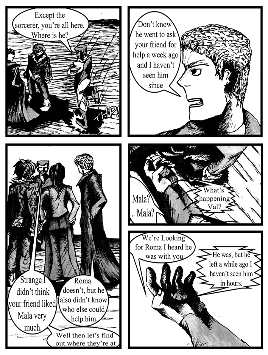 The Party is trying to figure out where Roma is.