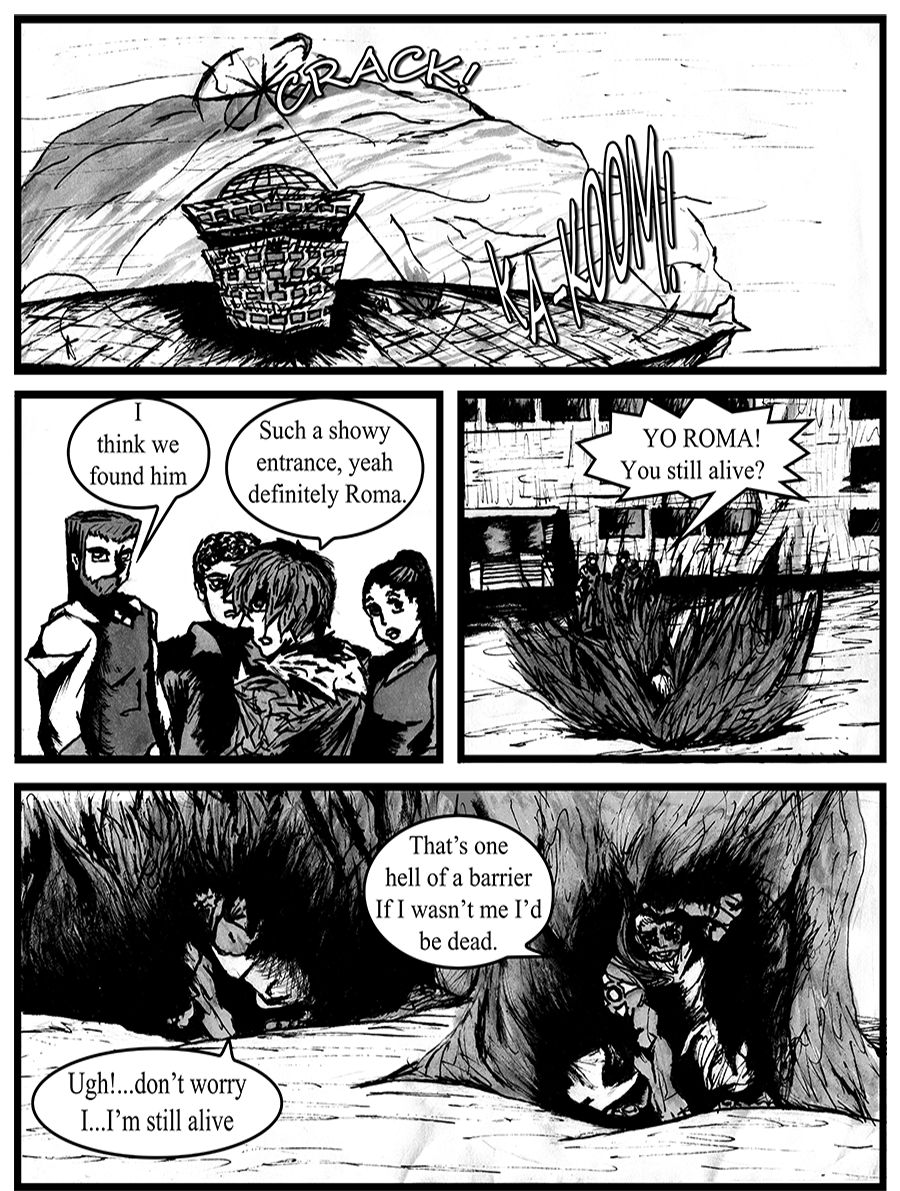 Ever the showman Roma appears with a Bang.