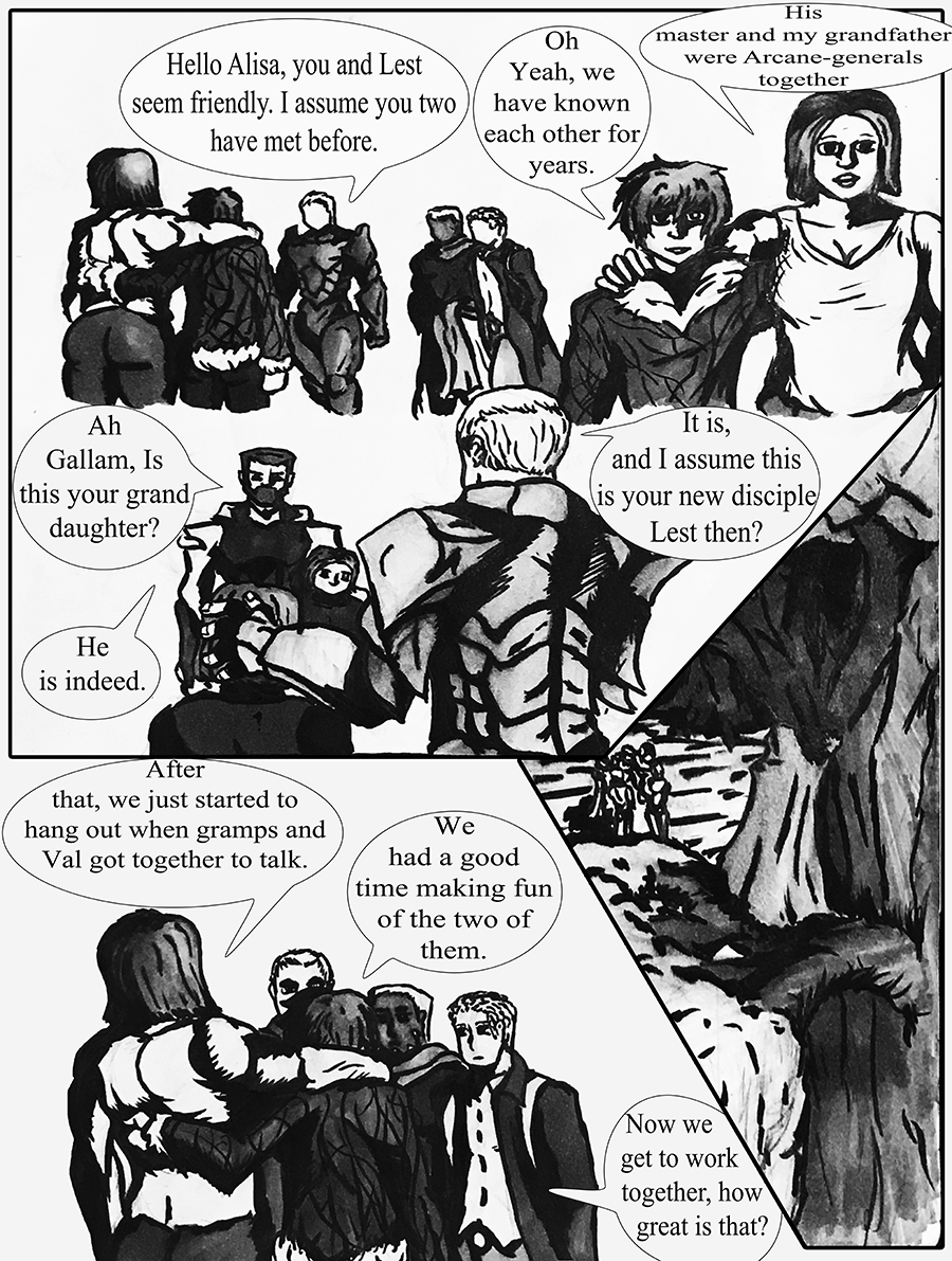 Lest and Alisa explain how they know each other