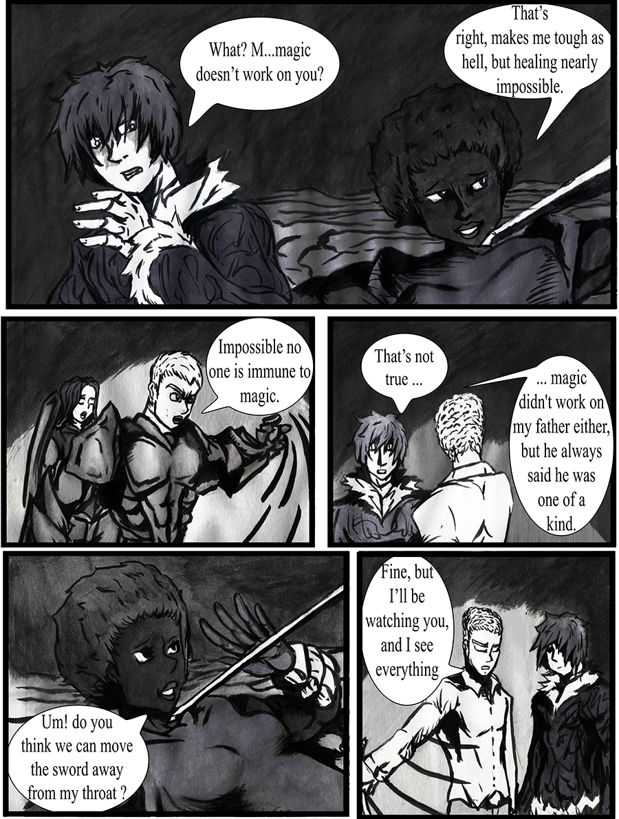 How does thirty resist magic? How is she related to Lest&rsquo;s father? Is she related?