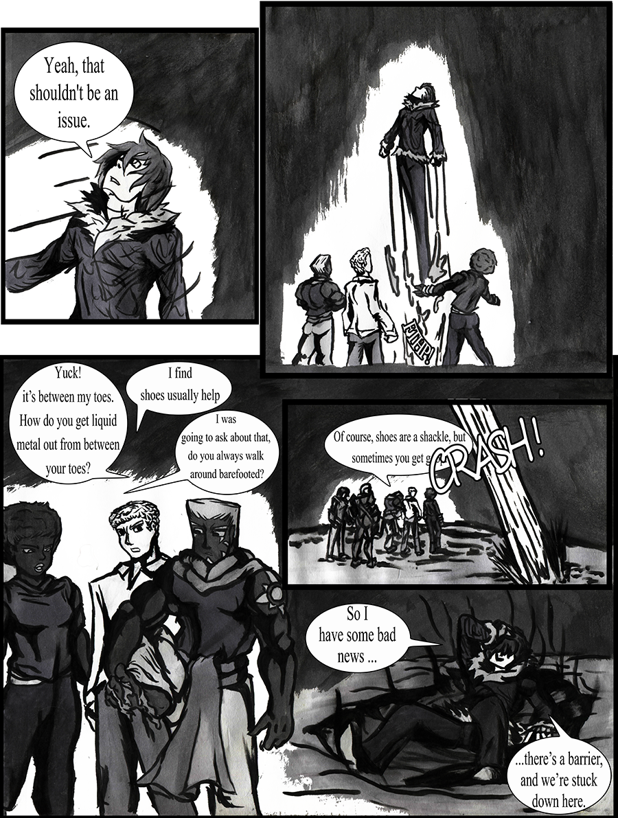 Lest fly's to the top of the cave at the request of the party.