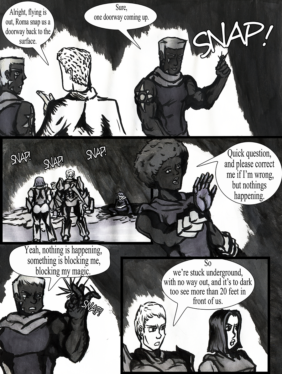 Even Roma can&rsquo;t escape from the dark cavern.