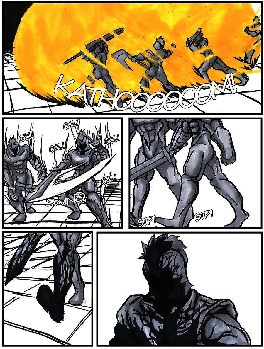 Tyr being Tyr and kicking ass up and down the street.