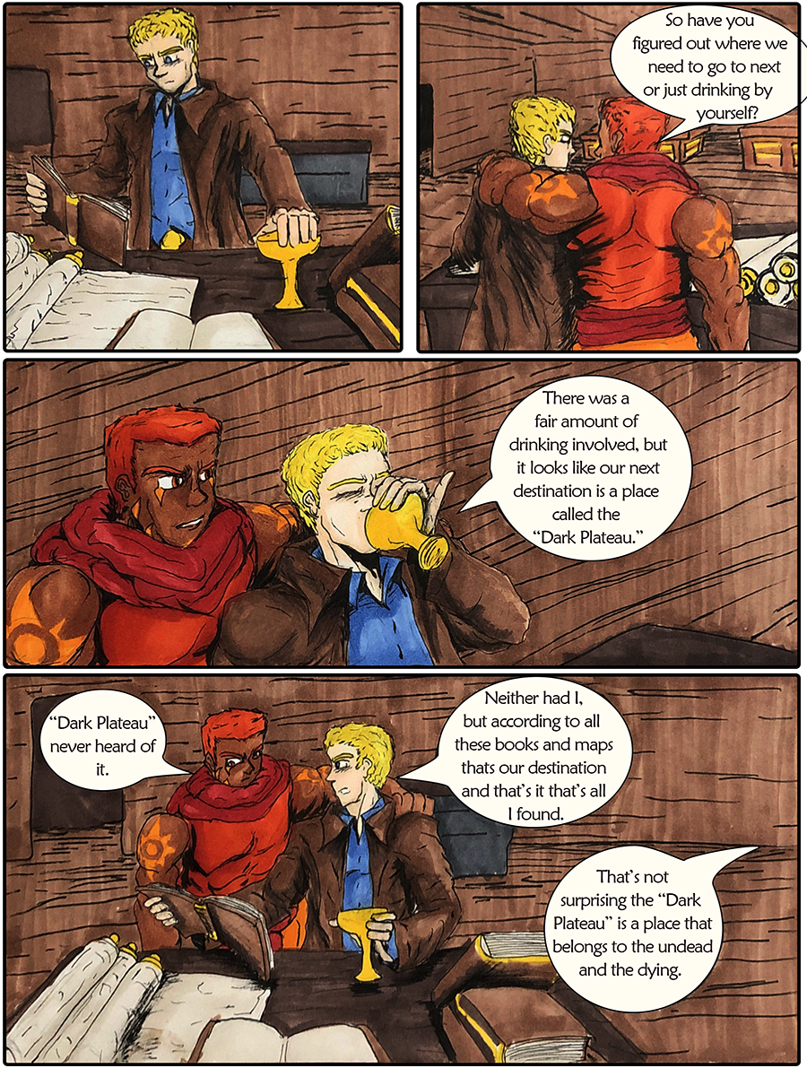 Rho regrets destroying a national monument.