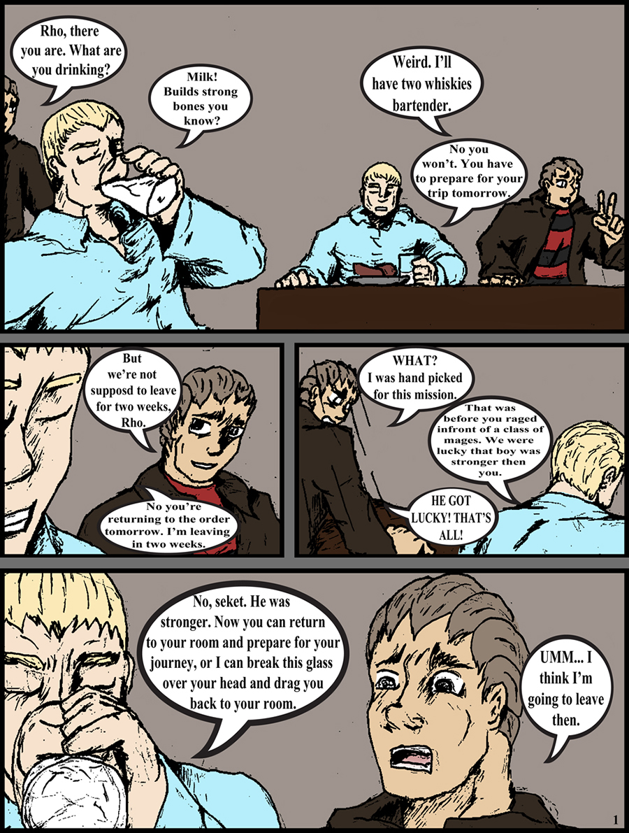 Era of High Magic Issue 4 Page 1