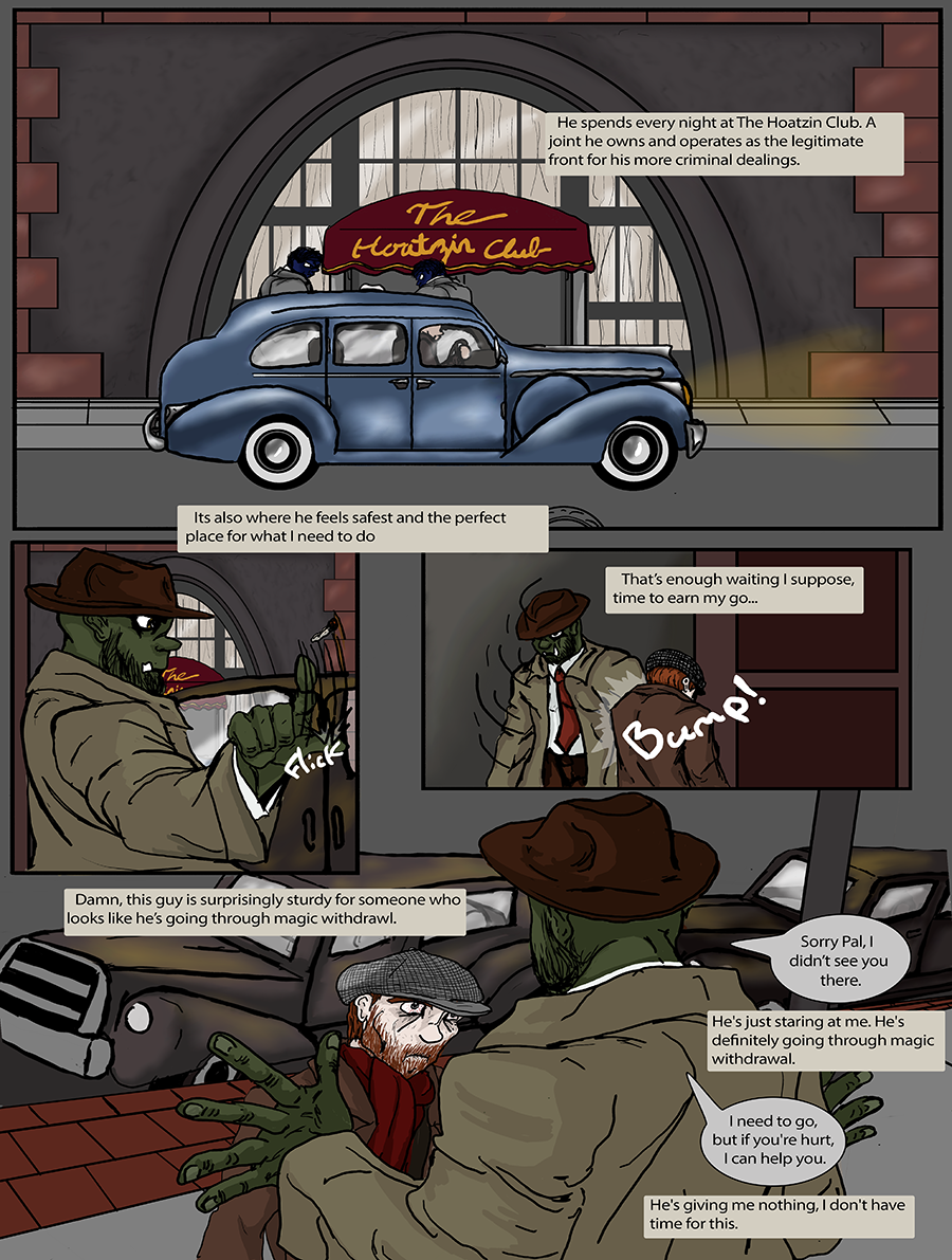 Orc watches and decides it