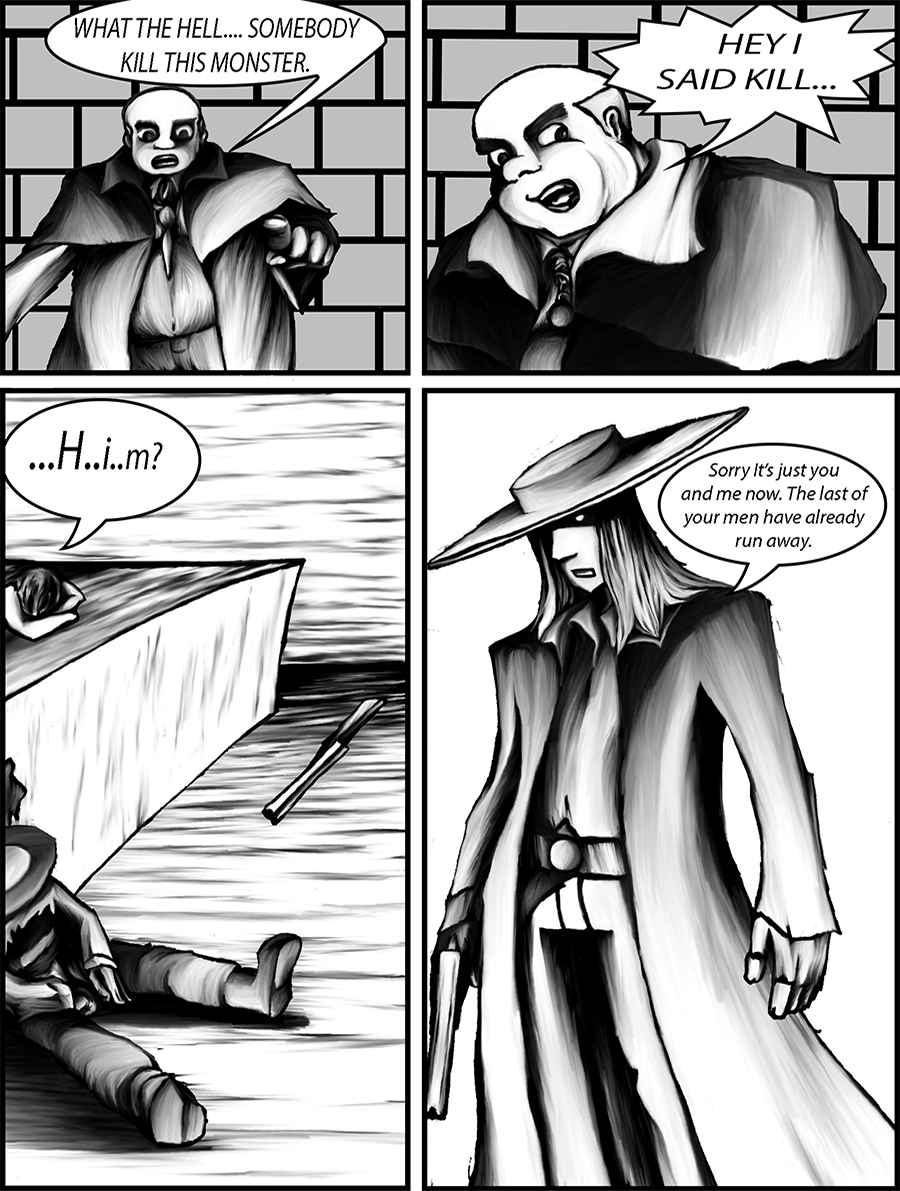 The Imposter believes there to be mor underlings to aid him, but the last of them have run away.
