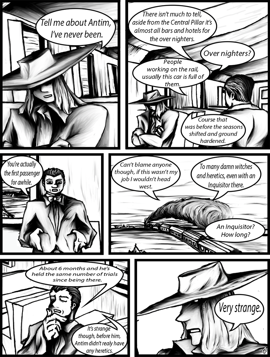 Arkland questions the strange happenings of Antim