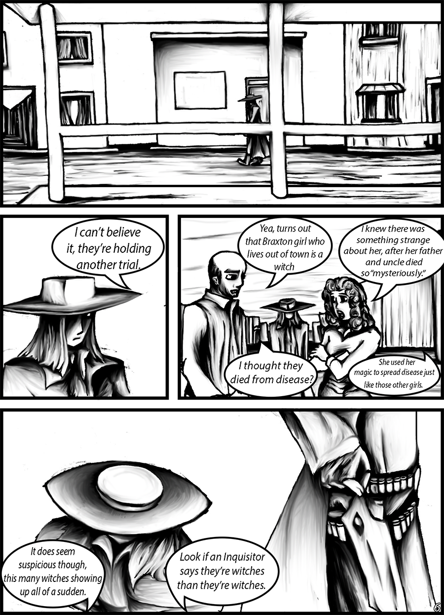 As Arkland moves through town and learns of a trial being held at the central pillar.  