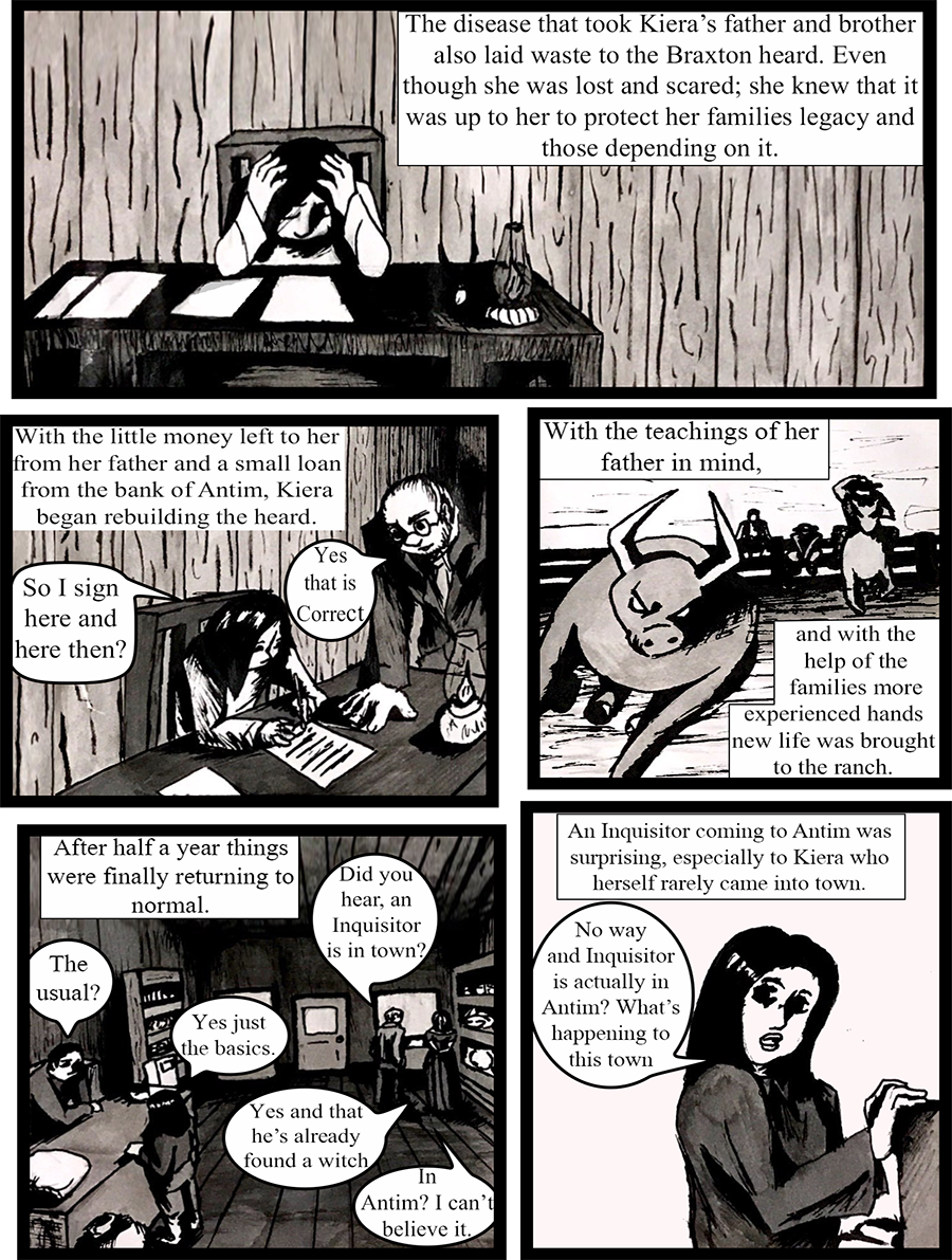 As Kiera pieces together her life after the passing of her Family an Inquisitor arrives in Antim.