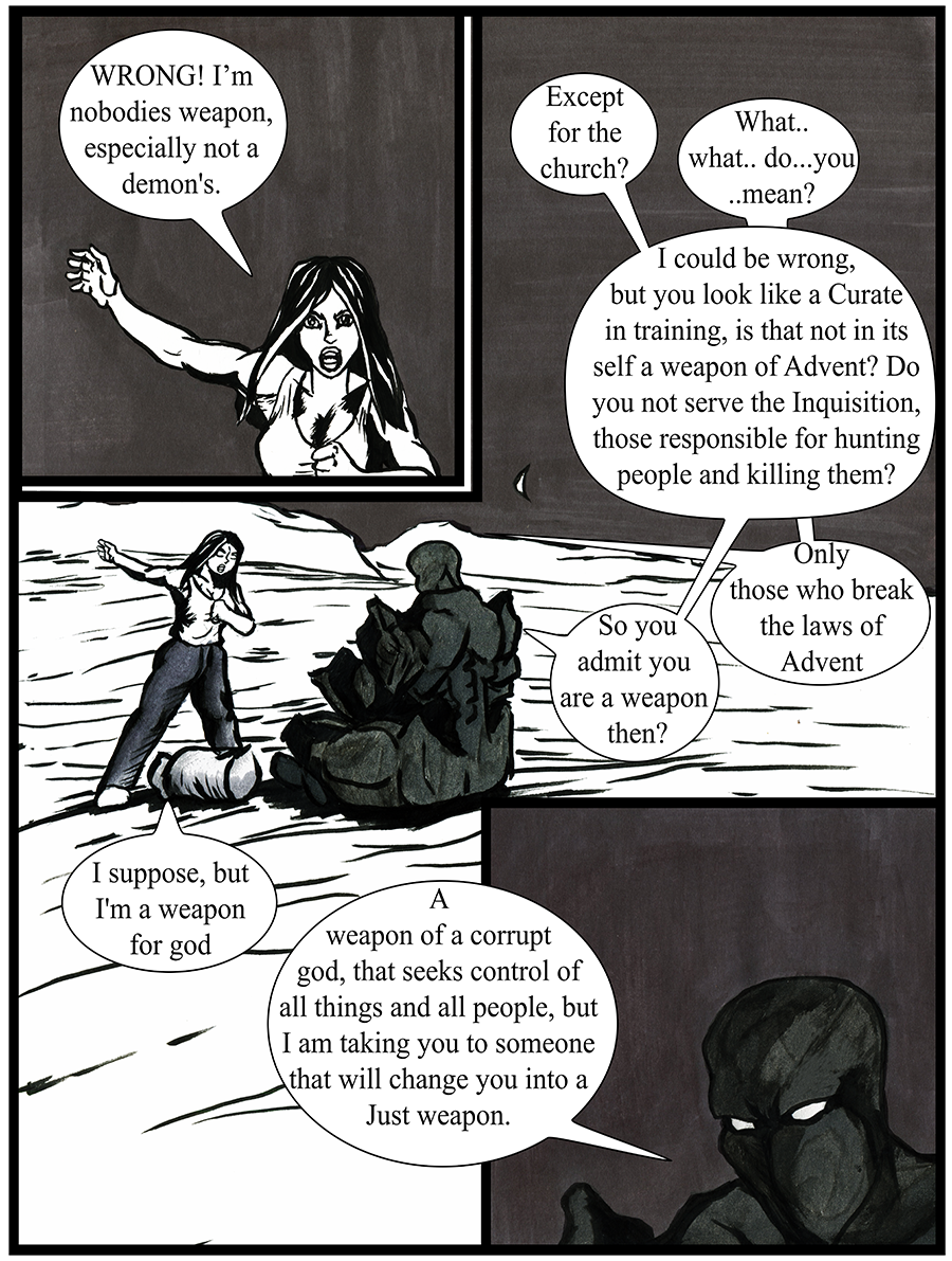 Morlock discusses Kiera future.