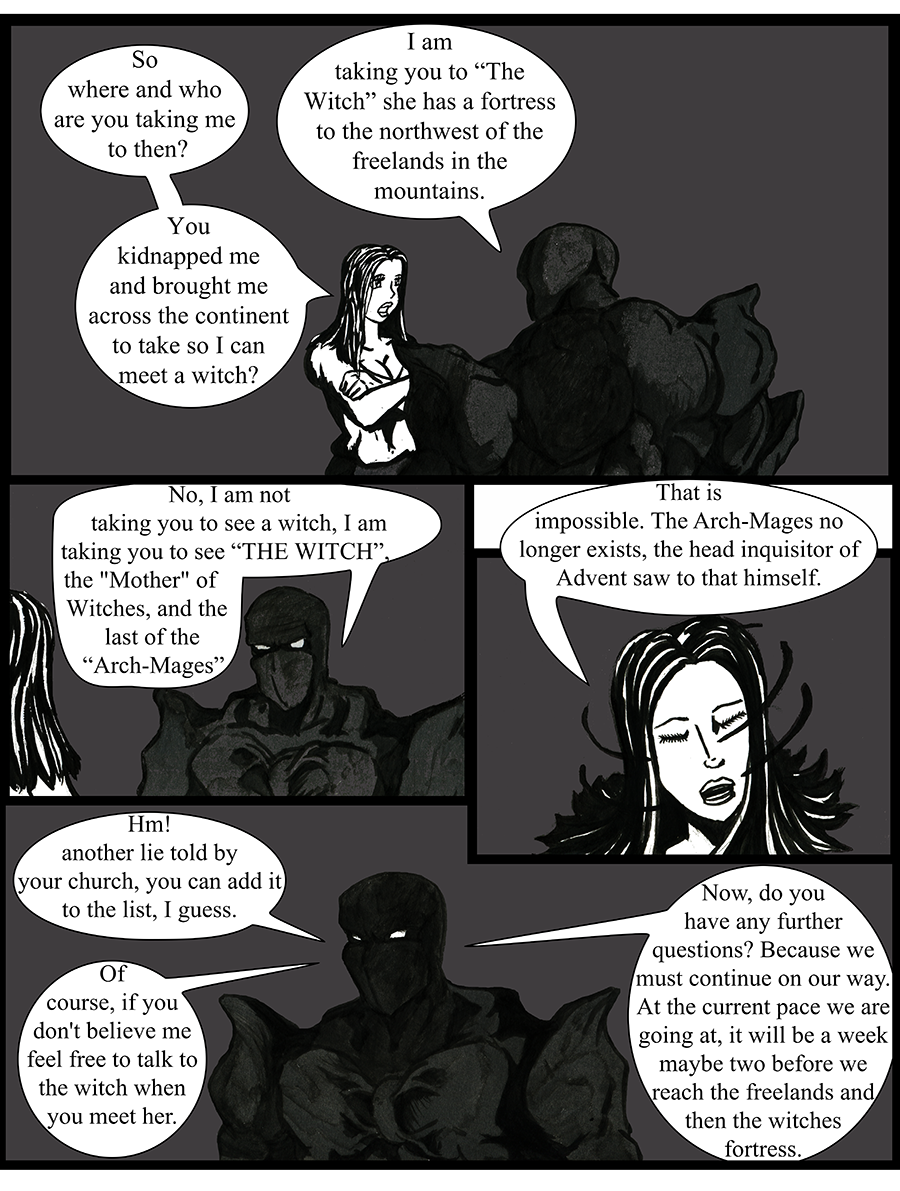 Kiera finds out more about who she is going to.