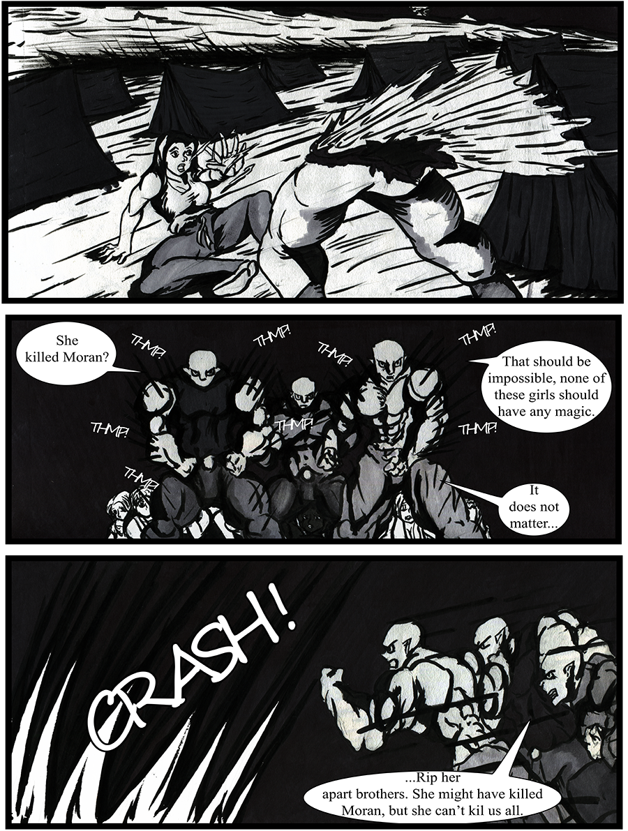 Kiera has killed the Juggernaut Moran and his allies seek revenge.