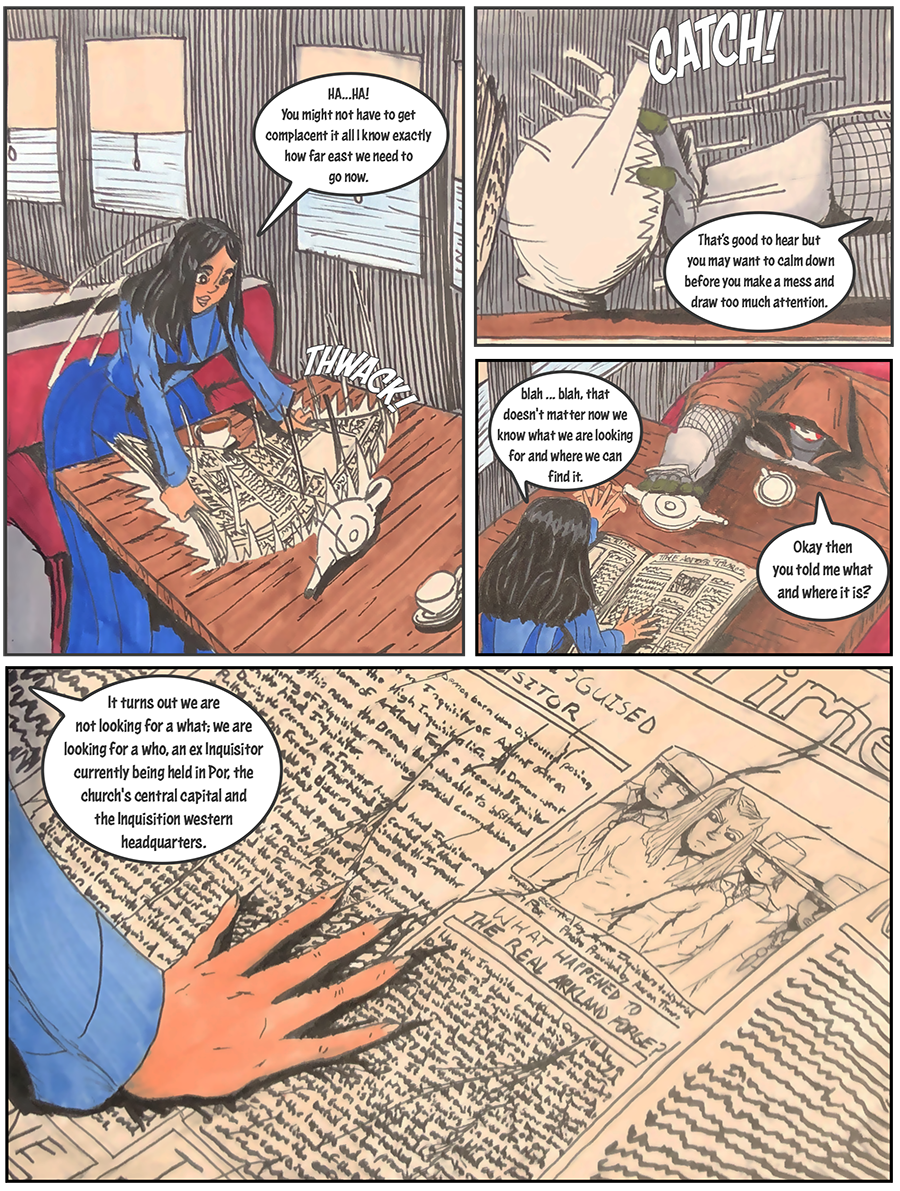 Kieara figures out where they need to go.